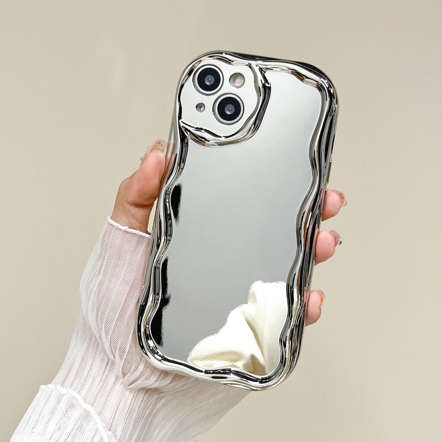 Silver Grain Phone Case